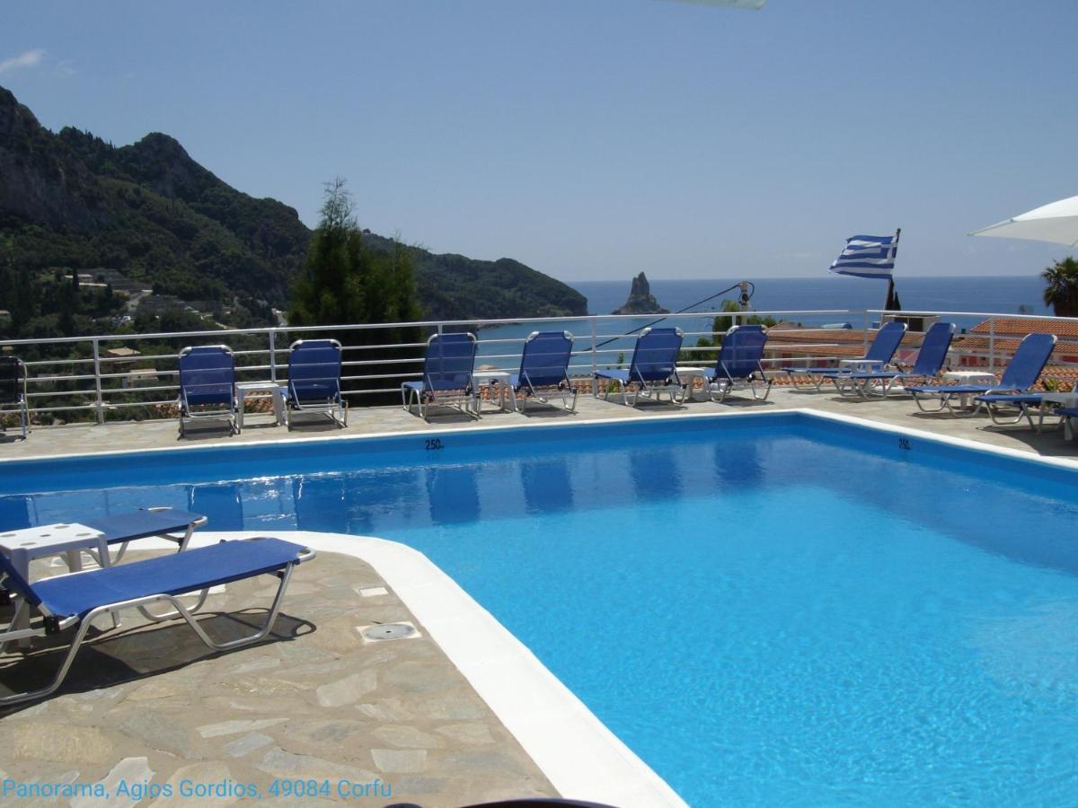 Panorama Hotel Agios Gordios (Corfu) Exterior foto